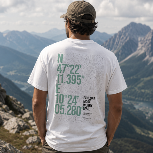 Explore More. Worry Less. T-Shirt