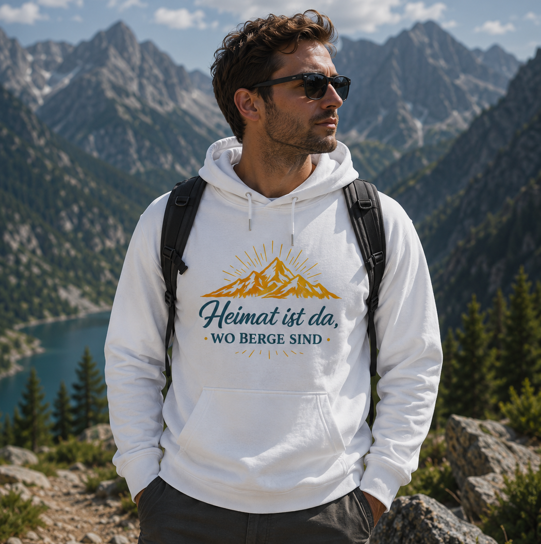 Heimat Berge Hoodie