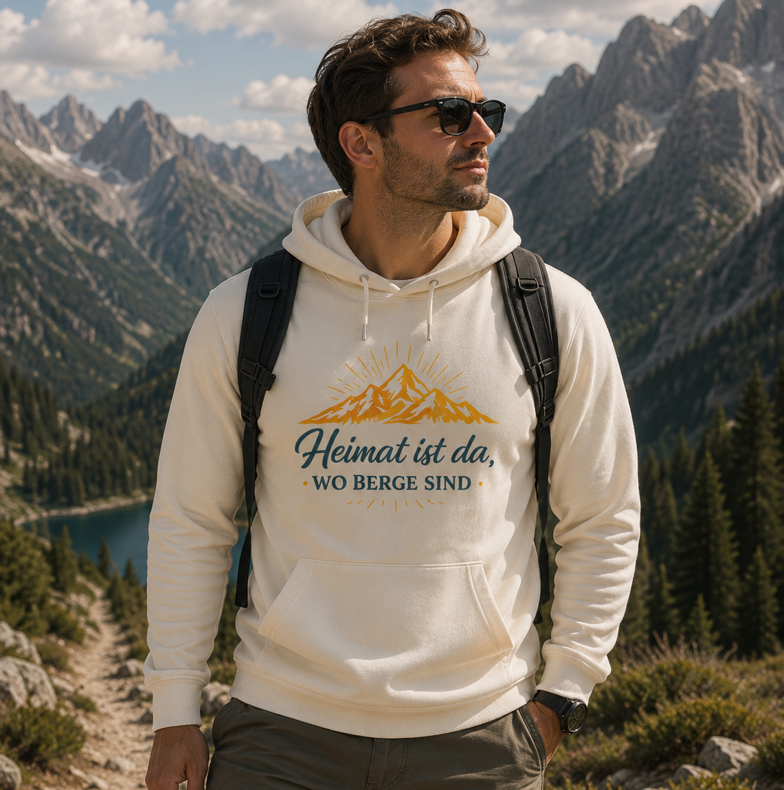Heimat Berge Hoodie