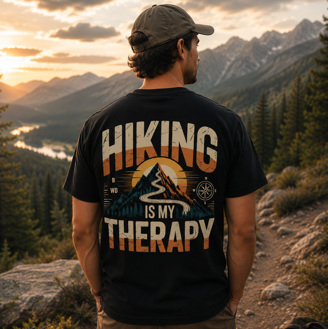 Hiking is my Therapy T-Shirt